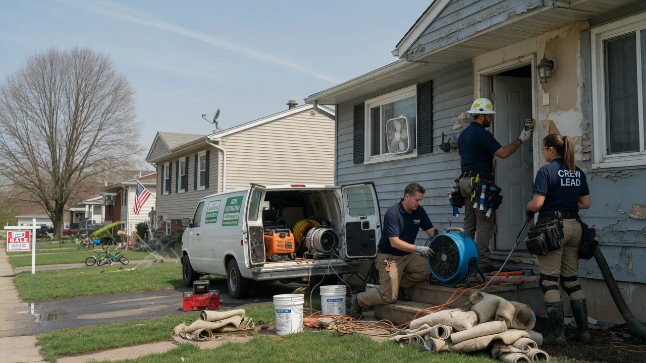 Flood Cleanup in Huntington, VT near me