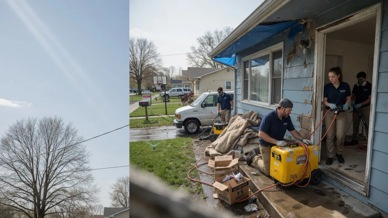 Basement Flood Cleanup in Huntington, VT near me